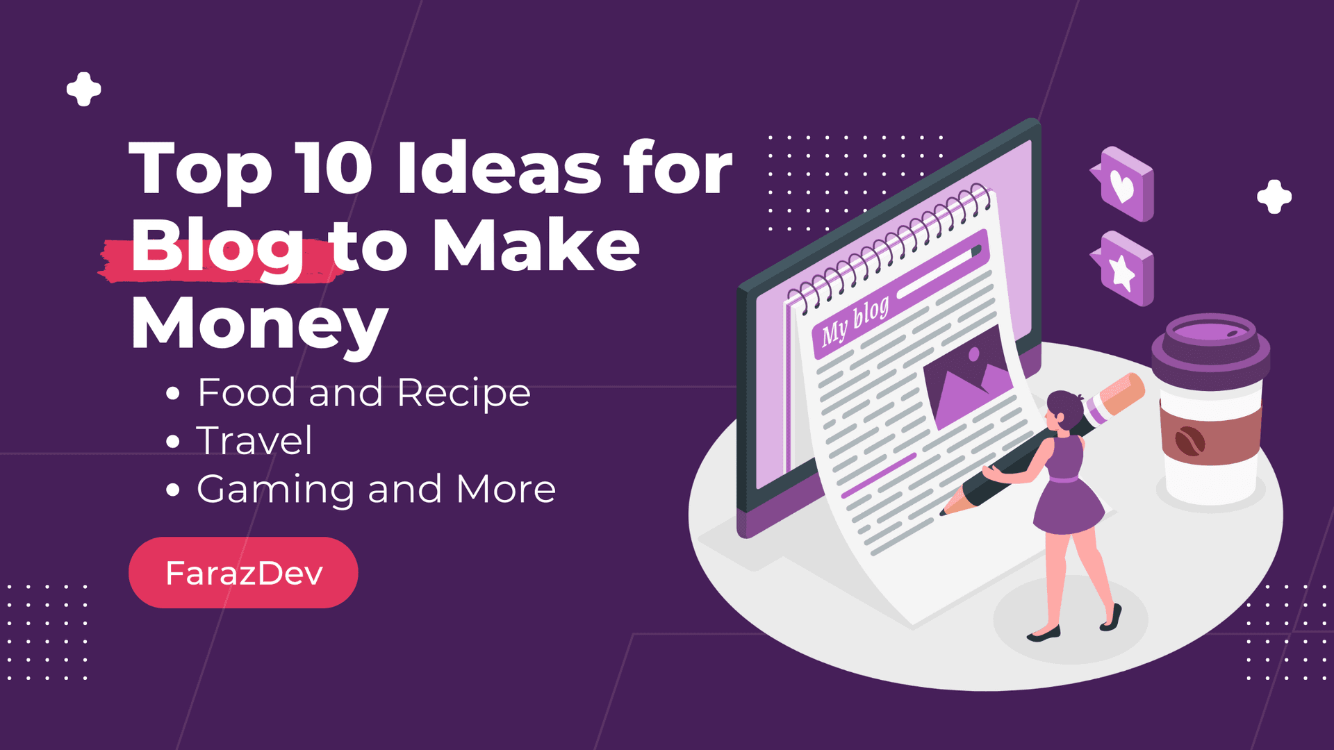 Top 10 Ideas for Blog To Make Money Faraz Ahmed